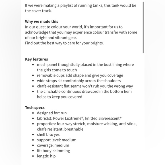 Lululemon Run: Back On Track Tank
Heathered Aquamarine Size 8 - Picture 7 of 7